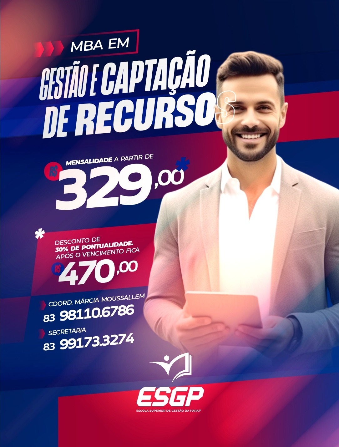 MBA EM GESTÃO E CAPTAÇÃO DE RECURSOS